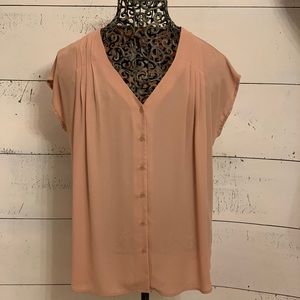 Oversized Tan Blouse
